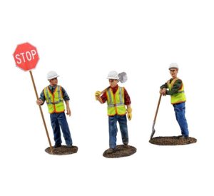 1:50 Scale Construction Worker Figurines Set