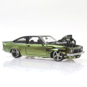 1:24 Scale Holden LX A9X Torana Hatch - Green with Flames