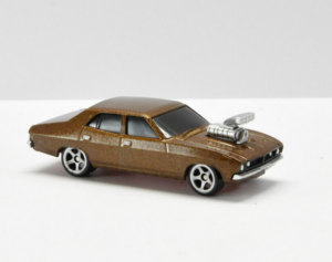 Ford BLOWN XB Sedan - 1:64 Scale Red Bellies by Oz Wheels