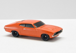 Ford XB Coupe - 1:64 Scale Red Bellies by Oz Wheels