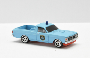 Ford XY Police ute - 1:64 Scale Red Bellies by Oz Wheels