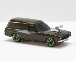 Holden Blown HQ Panel Van- 1:64 Scale Red Bellies by Oz Wheels