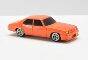 Holden HJ Monza Front - 1:64 Scale Red Bellies by Oz Wheels