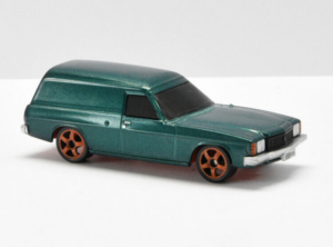 Holden HJ Panel Van- 1:64 Scale Red Bellies by Oz Wheels
