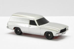 Holden HQ Panel Van- 1:64 Scale Red Bellies by Oz Wheels