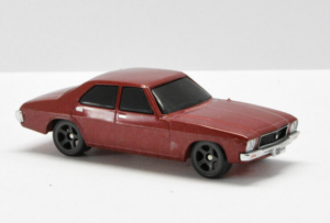 Holden HQ Sedan - 1:64 Scale Red Bellies by Oz Wheels