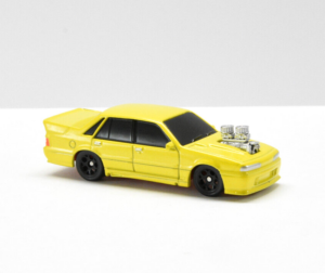 1:64 Scale Holden VL Walkinshaw Twin Carby- Yellow Bellies OZ Wheels