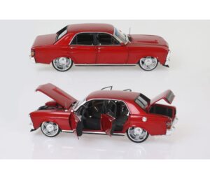 1:24 Scale 1971 Ford XY Falcon Sedan Custom - Candy Apple Red