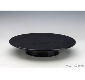 Rotary Display Stand Dual Speed - Large Black Felt Top