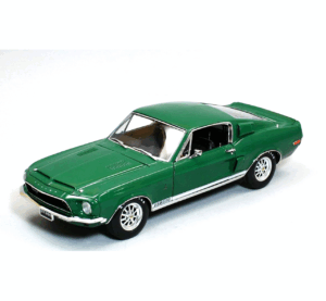 1:18 Scale 1968 Shelby GT350 - Green Color Code WT7081
