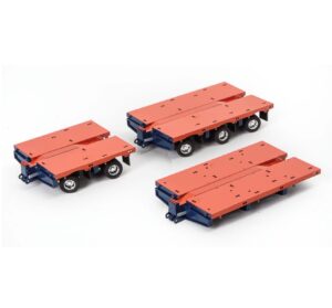 1:50 Scale Drake 7x8 Steerable Trailer Extension Clip Set - Drake Group