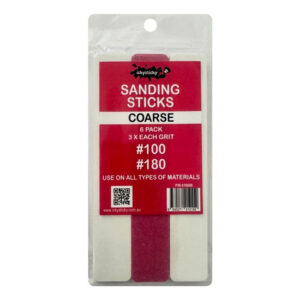 Sanding Sticks - Coarse 100-180 Grit