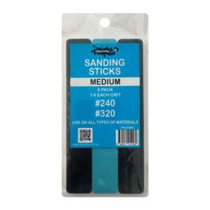 Sanding Sticks - Medium 240-320 Grit