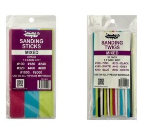 Sanding Sticks and Twigs - Assorted Grits