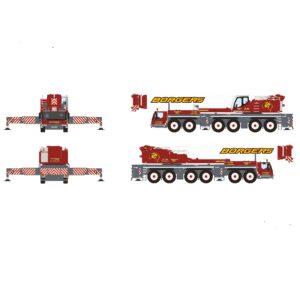 1:50 Scale Liebherr LTM1350-6.1 Mobile Crane - Borger Cranes