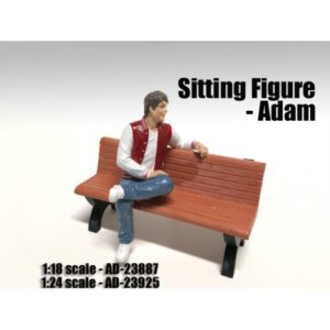 1:18 Scale Sitting Series Figurine - Adam