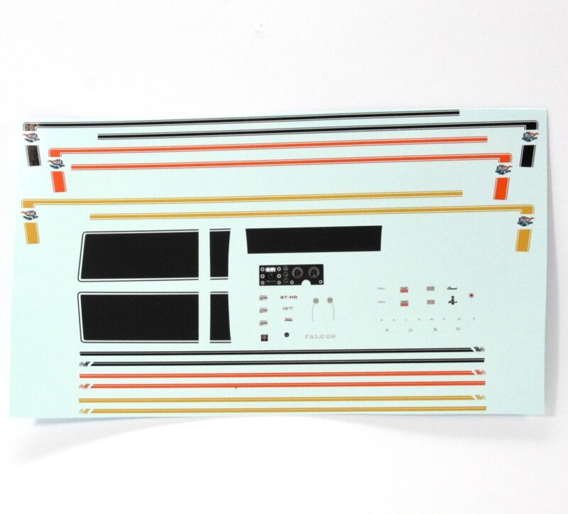 1:24 Scale Ford XW GT and GS Decal Accessories Pack