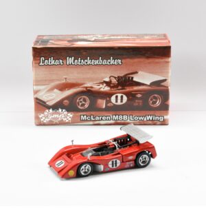 1:43 Scale McLaren M8B Low Wing - #11 Lothar Motschenbacker