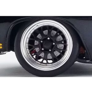 1:18 Scale Wheel and Tyres Set - Pro Touring - Black