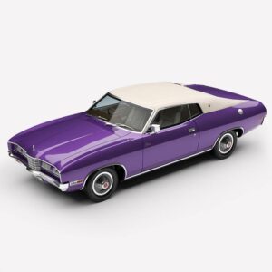 1:18 Scale Ford P4 Landau - Wild Violet