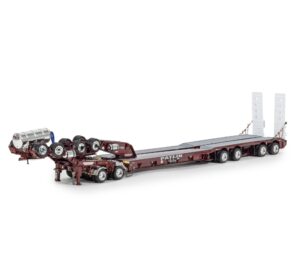 1:50 Scale Drake 4x8 Swingwing Drop Deck Trailer with Dolly - Patlin Transport