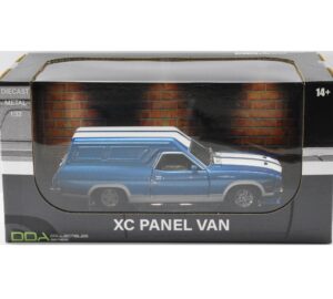 1:32 Scale Ford XC Falcon Panel Van - Blue Metallic