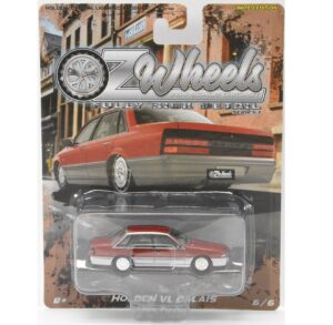 1:64 Scale Holden VL Commodore Calais - Burgundy and Silver