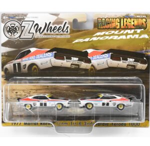 1:64 Scale Ford XC Falcon GS500 Hardtop Twin Set - 1977 Hardie Ferodo 1000