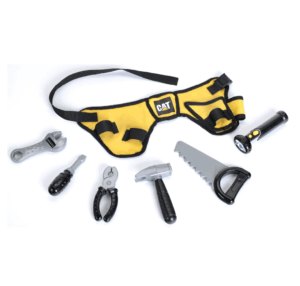 Caterpillar Tool Belt with Assorted Hand Tools