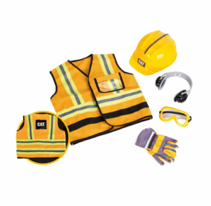 Caterpillar Worker Jacket with Safety Accessories