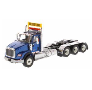 1:50 Scale International HX620 Tri Drive Truck - Blue Metallic