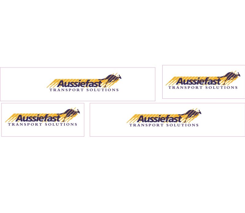 1:50 Scale Jays Custom B-Double Trailer Decals - Aussiefast Transport