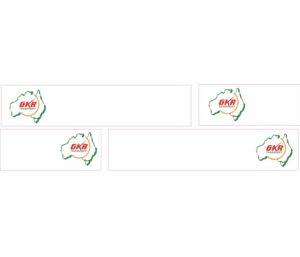 1:50 Scale Jays Custom B-Double Trailer Decals - GRK Transport