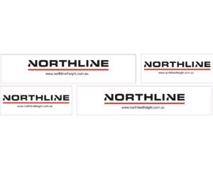 1:50 Scale Jays Custom B-Double Trailer Decals - Northline Freight
