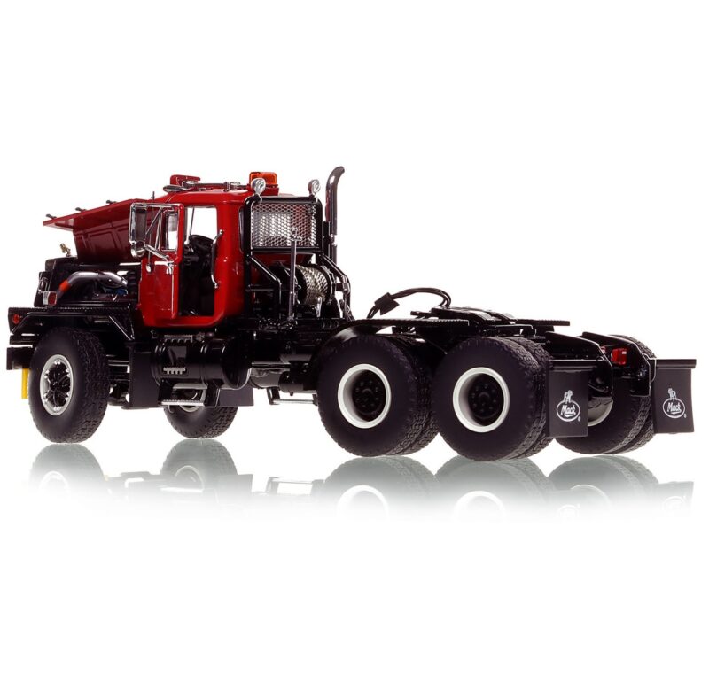 1:50 Scale Mack RD800 Truck - DHH Red over Black - Image 2