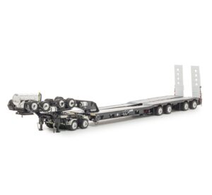 1:50 Scale Drake 4x8 Swingwing Drop Deck Trailer with Dolly - Black