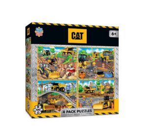 Caterpillar 4 Pack Puzzle Set