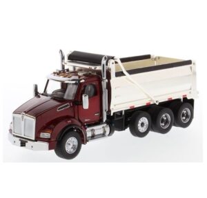 1:50 Scale Kenworth T880 SBFA Tipper Truck - Red Met