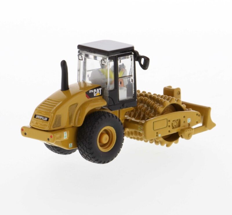 1:87 Scale Caterpillar CB56 Padfoot Drum Soil Compactor - Image 2