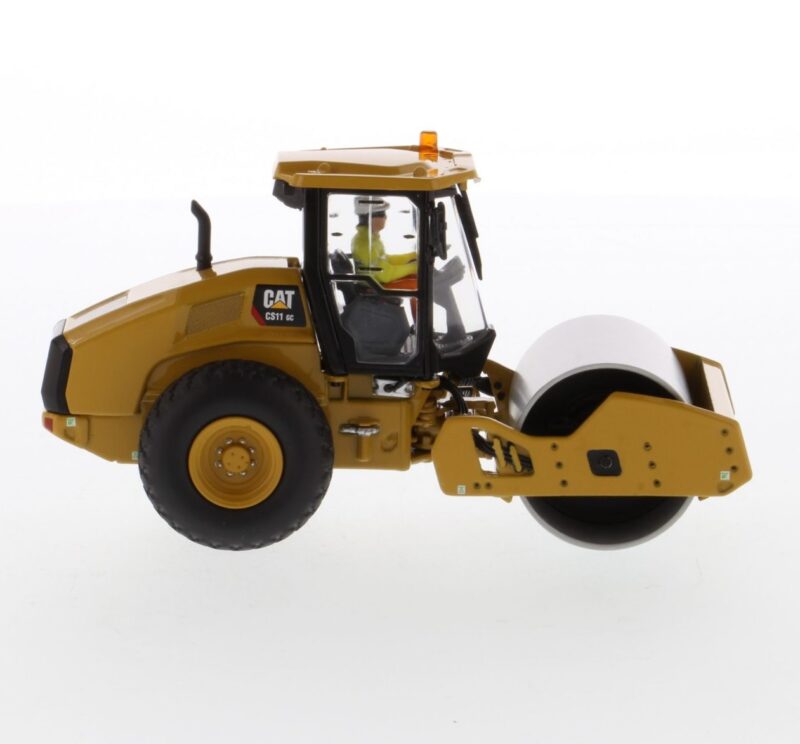 1:50 Scale Caterpillar CS11 GC Smooth Drum Soil Compactor - Image 3