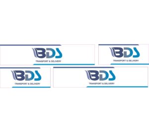 1:50 Scale Jays Custom B-Double Trailer Decals - BDS Transport