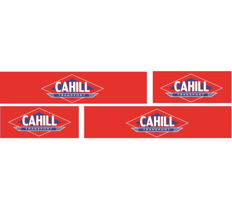 1:50 Scale Jays Custom B-Double Trailer Decals - Cahill Transport