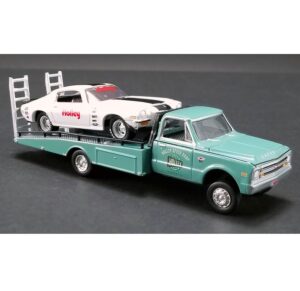 1:64 Scale Chevrolet C-30 Ramp Truck with 1971 Chevrolet Camaro Z/28 - Holley Performance