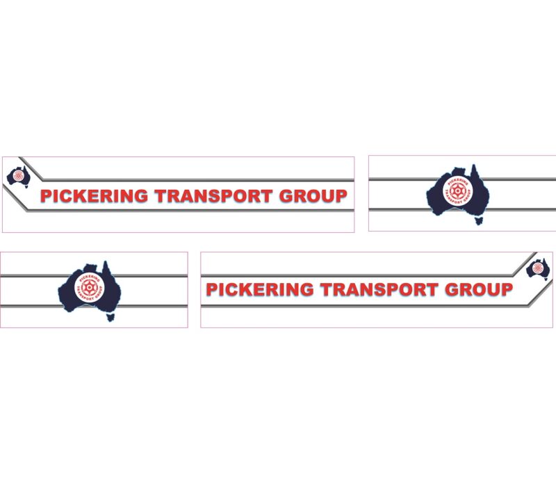 1:50 Scale Jays Custom B-Double Trailer Decals - Pickering Transport Group