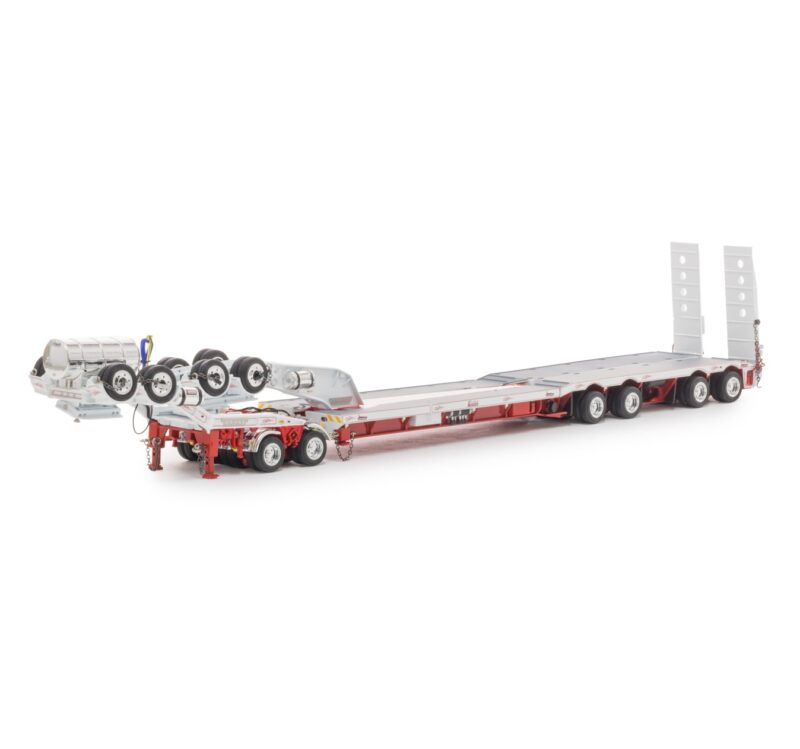 1:50 Scale Drake 4x8 Swingwing Drop Deck Trailer with Dolly - Bowers Heavy Haulage