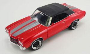 1:18 Scale 1970 Chevrolet Chevelle SS 454 - Restomod Red