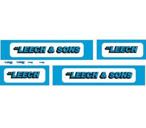 1:50 Scale Jays Custom B-Double Trailer Decals - J.J. Leech & Sons