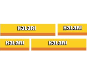 1:50 Scale Jays Custom B-Double Trailer Decals - Kalari Transport