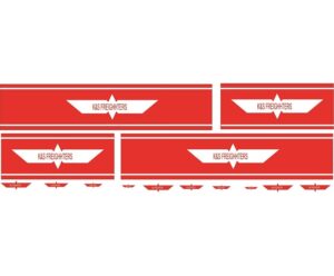 1:50 Scale Jays Custom B-Double Trailer Decals - K&S Freighters