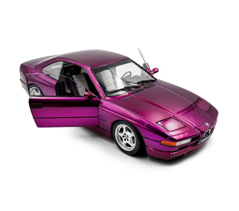 1:18 Scale 1991 BMW 850 CSI (E31) - Daytona Violet - Image 3